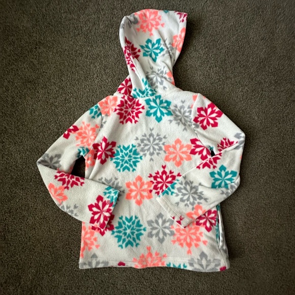 Girls Crazy 8 Fleece Pullover, Size S (5-6) - Picture 2 of 2